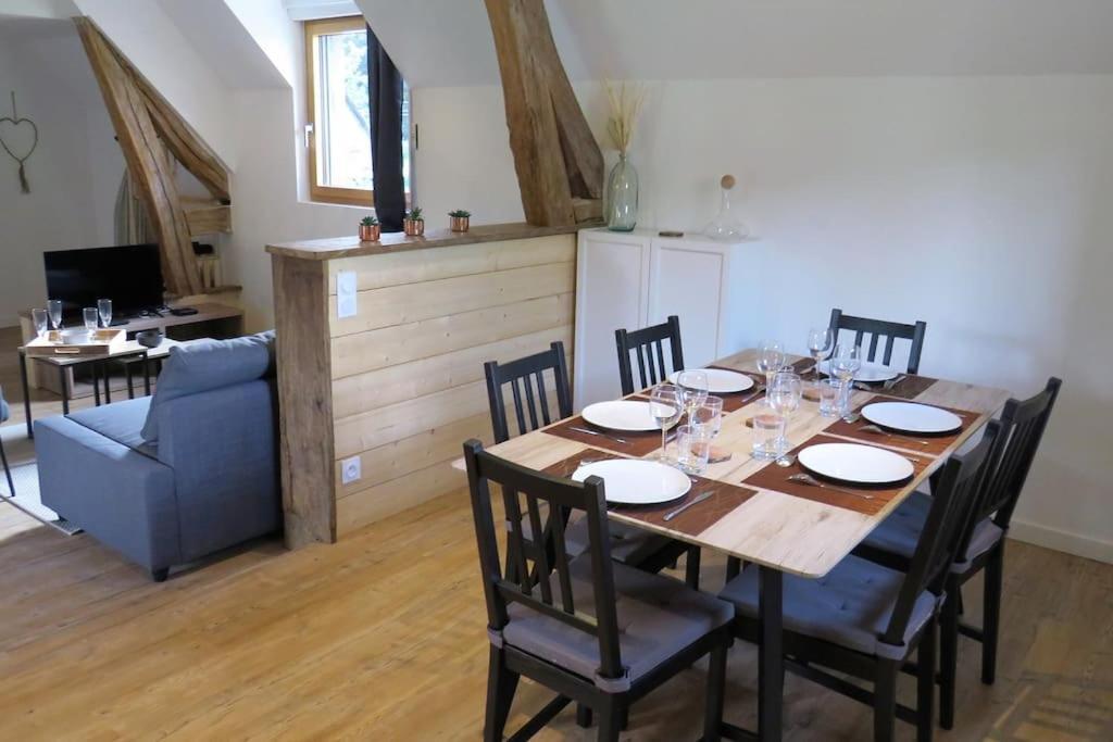 Appartement Au Calme Entre Terre Et Mer. Proche Honfleur Barneville-la-Bertran ภายนอก รูปภาพ