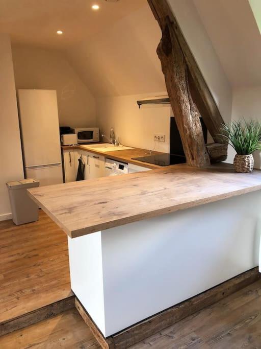 Appartement Au Calme Entre Terre Et Mer. Proche Honfleur Barneville-la-Bertran ภายนอก รูปภาพ