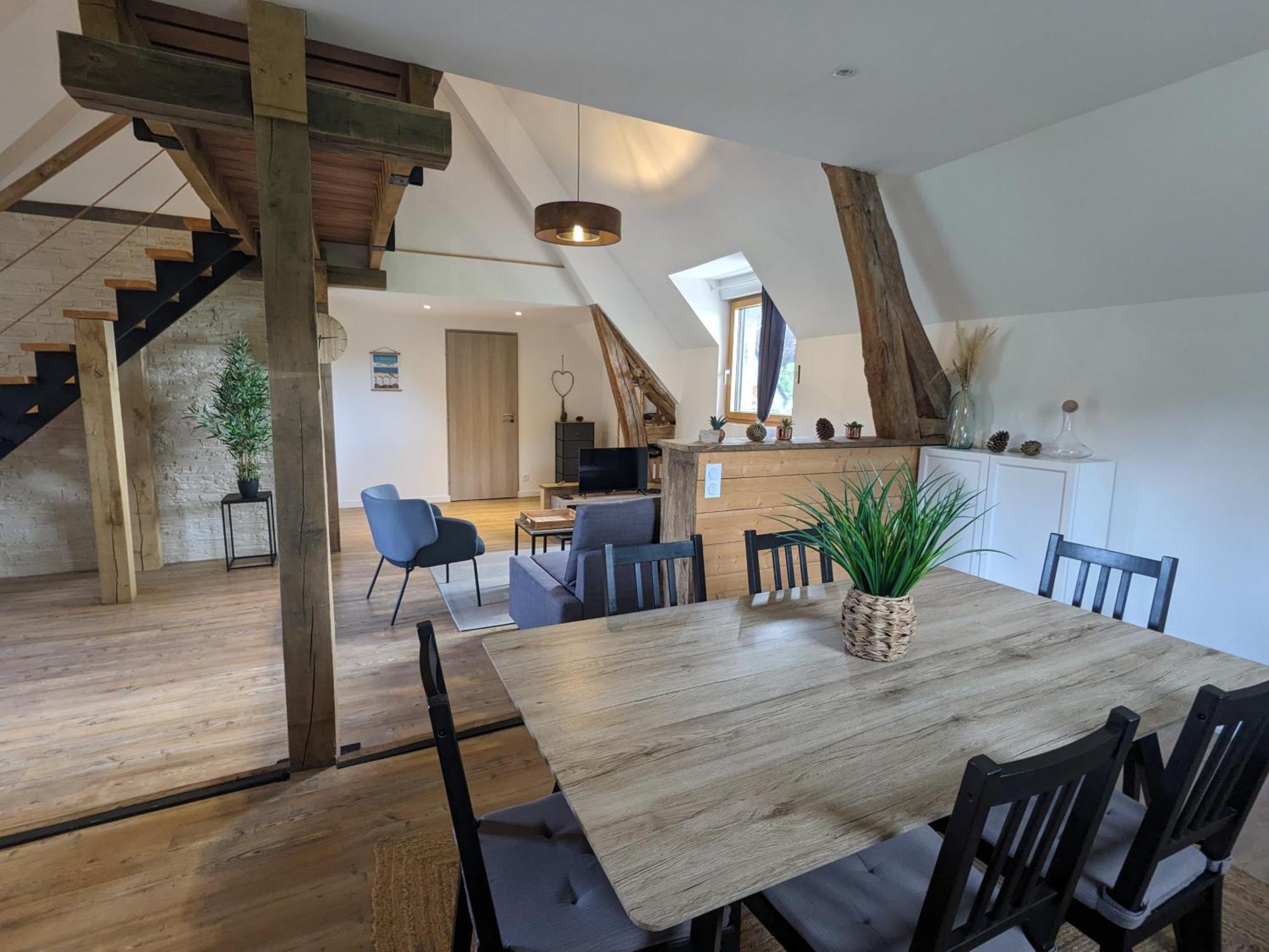 Appartement Au Calme Entre Terre Et Mer. Proche Honfleur Barneville-la-Bertran ภายนอก รูปภาพ