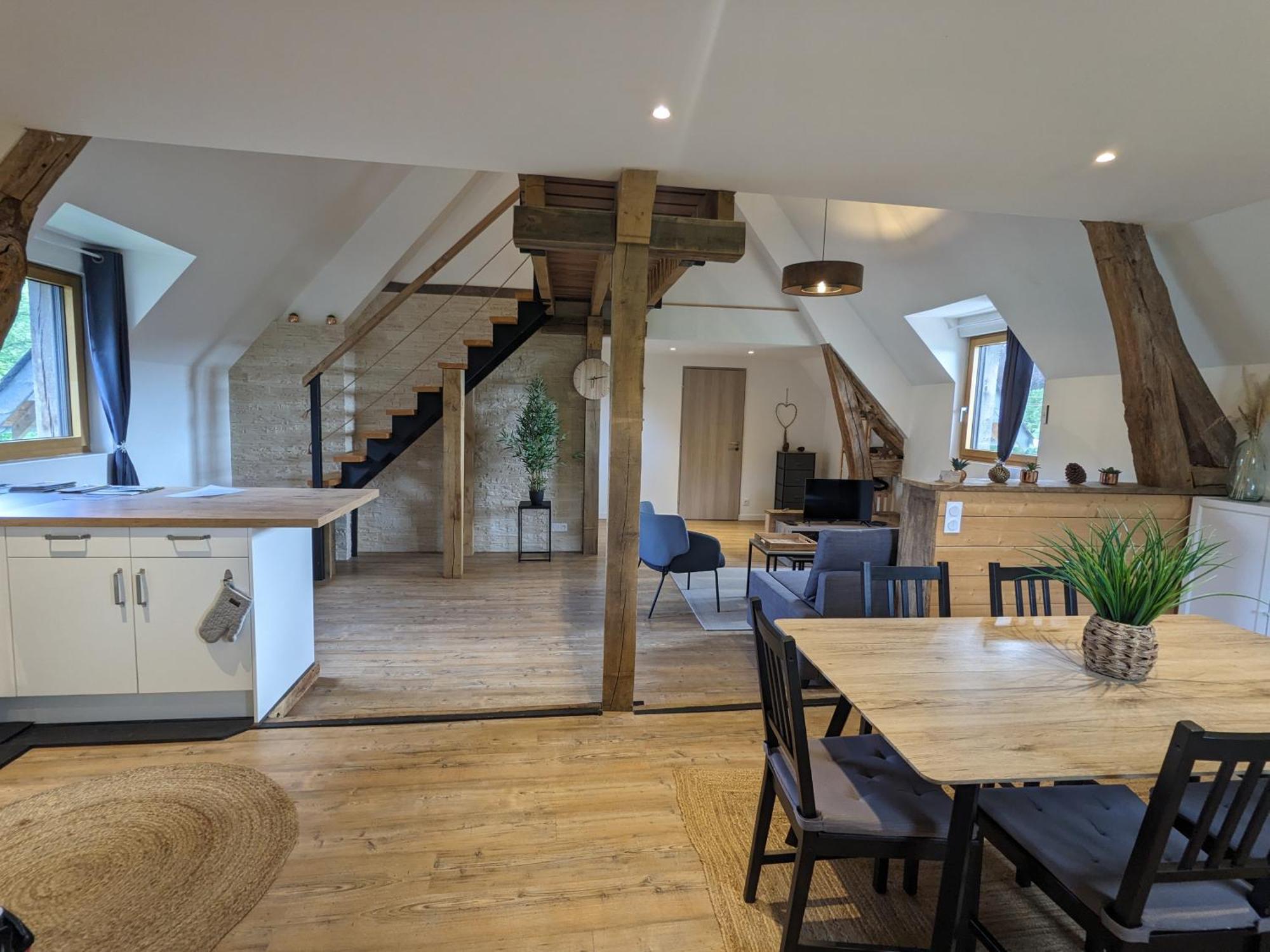 Appartement Au Calme Entre Terre Et Mer. Proche Honfleur Barneville-la-Bertran ภายนอก รูปภาพ