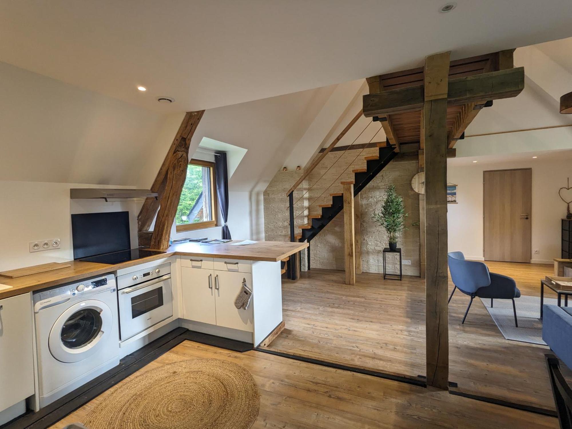 Appartement Au Calme Entre Terre Et Mer. Proche Honfleur Barneville-la-Bertran ภายนอก รูปภาพ